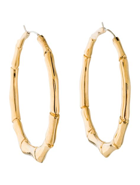 cardow gucci earrings|gucci bamboo earrings.